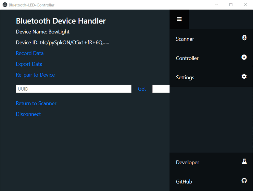Electron Bluetooth Lamp Controller screen 4