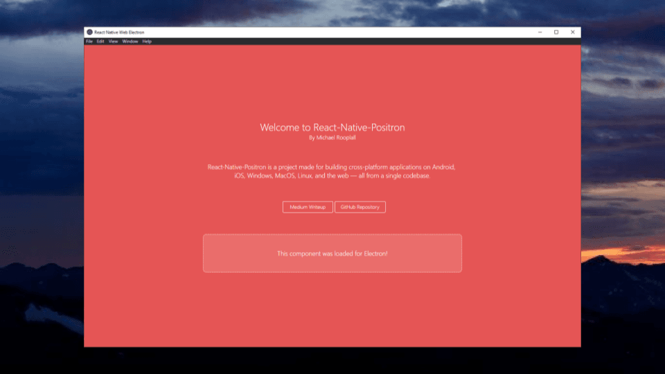 React Native: Targetting Mobile, Desktop, and the Web screen 2
