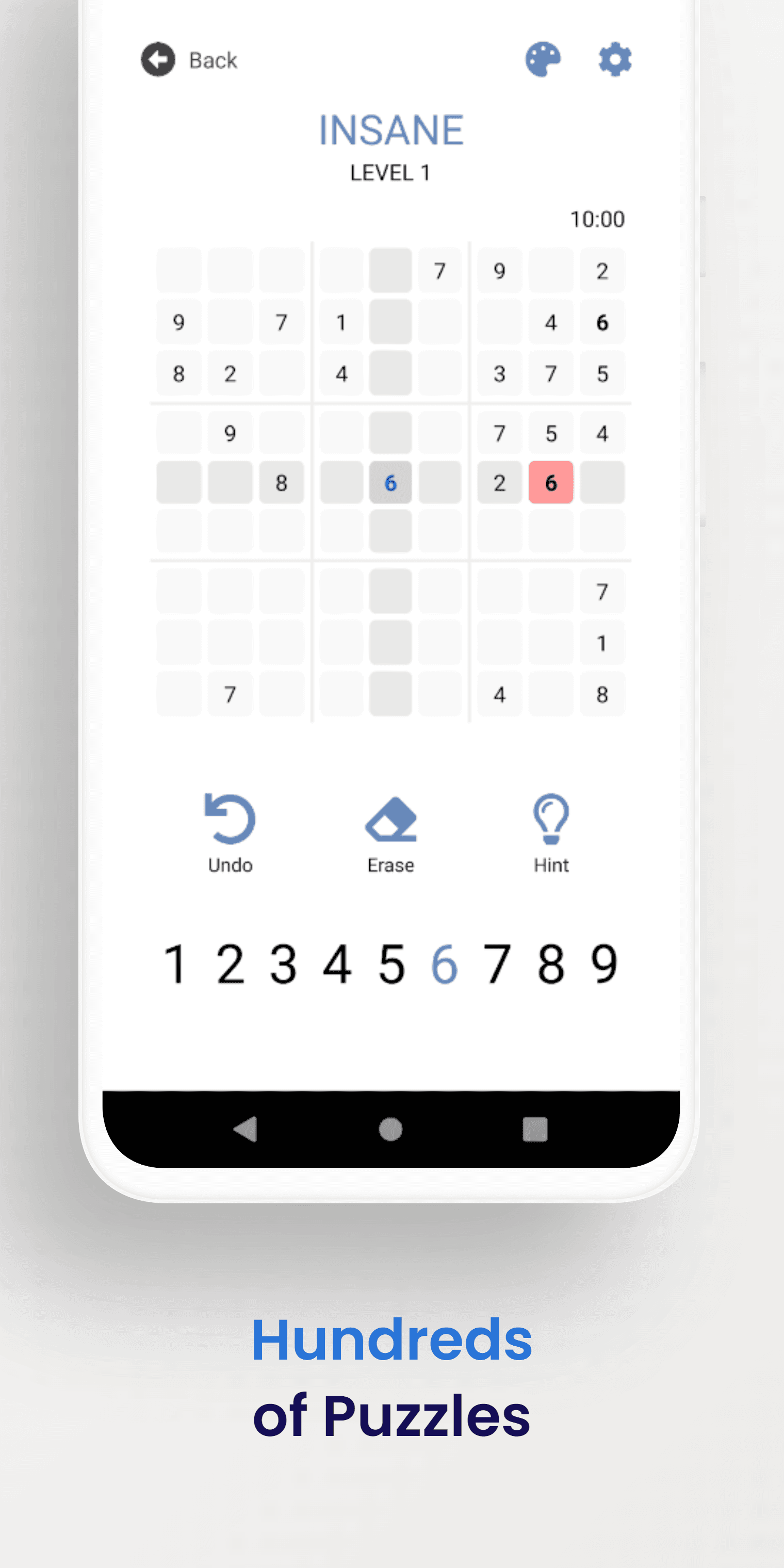 Sudoku screen 4