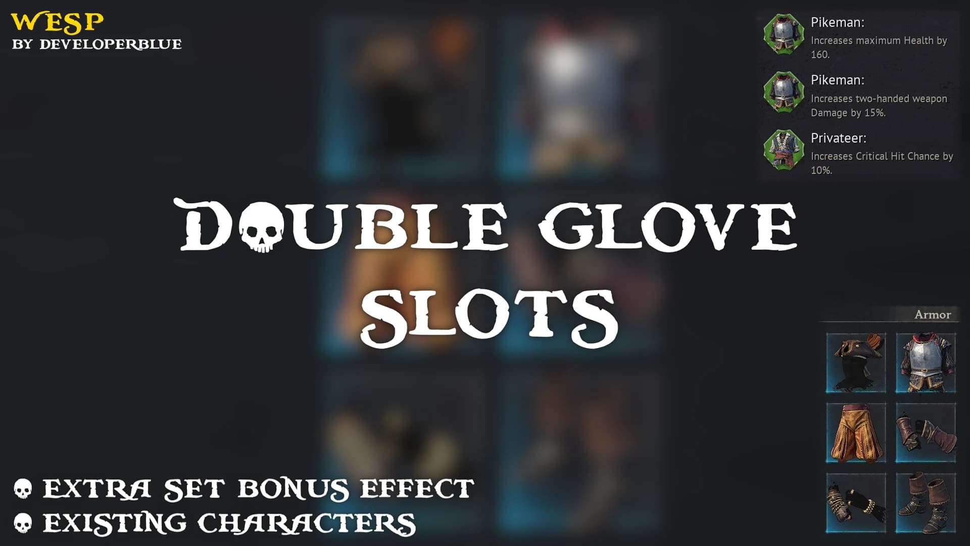 Windrose — Double Glove Slots